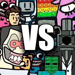 Скачать Cartoon Battle MOD — Много денег