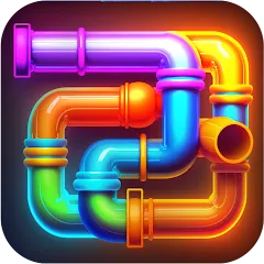 Pipe Puzzle Connect — MOD APK Все уровни открыты