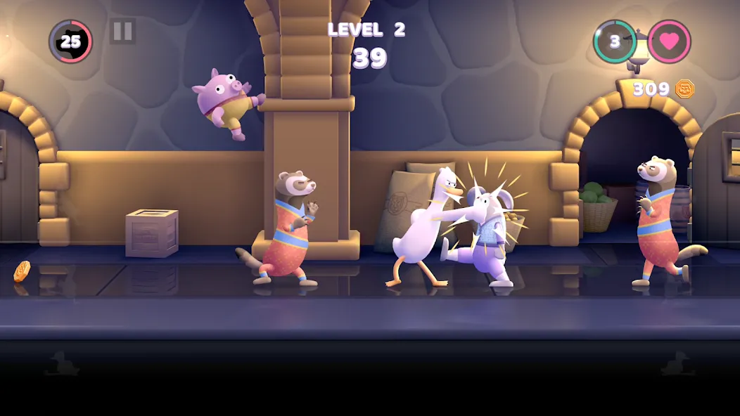 Punch Kick Duck — скриншот 2 Punch Kick Duck — скриншот 2