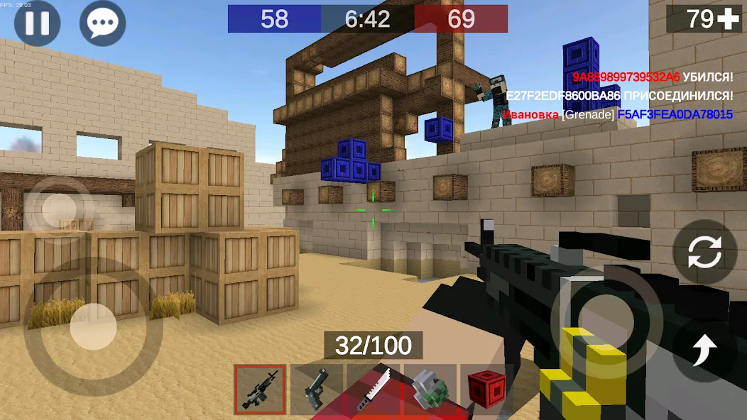 Pixel Combats 2: Gun games PvP — скриншот 1