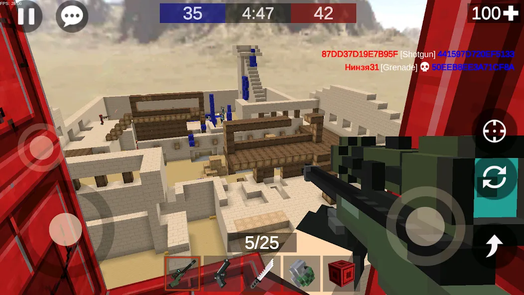 Pixel Combats 2: Gun games PvP — скриншот 2