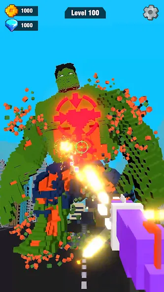 Pixel Shooting: Craft Demolish — скриншот 1