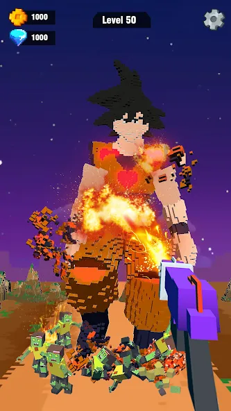 Pixel Shooting: Craft Demolish — скриншот 4