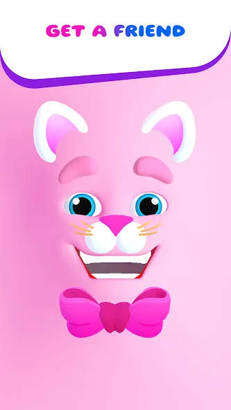 My Talking Slimy: Cat Friends — скриншот 1