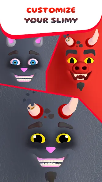 My Talking Slimy: Cat Friends — скриншот 3