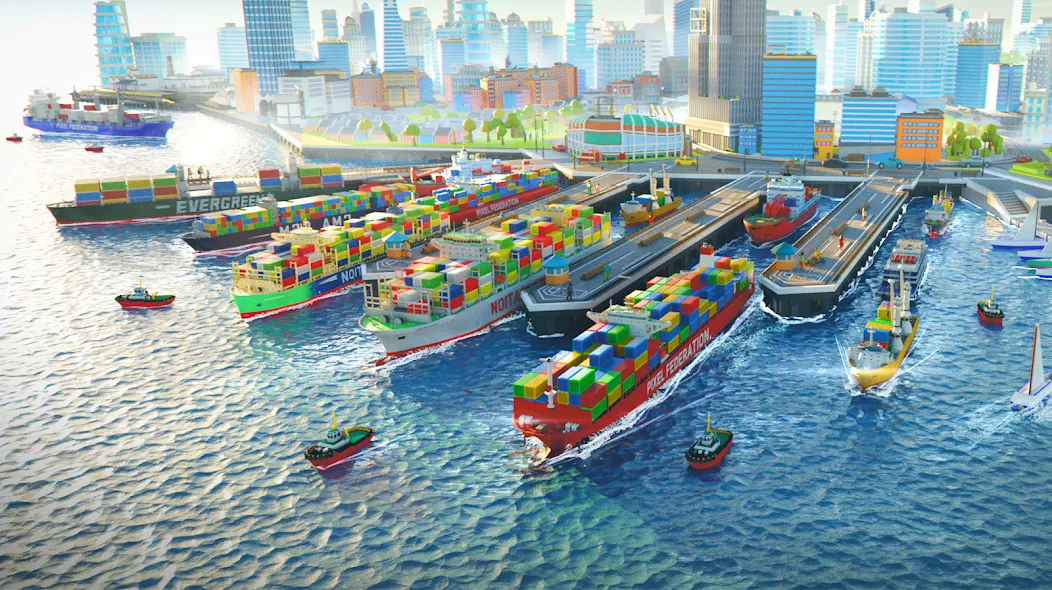Port City: Ship Tycoon — скриншот 2