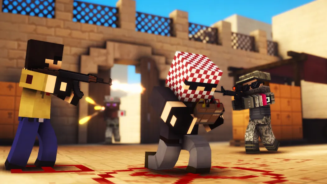 Pixel Strike 3D - FPS Gun Game — скриншот 1