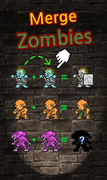 Grow Zombie VIP : Merge Zombie — скриншот 1