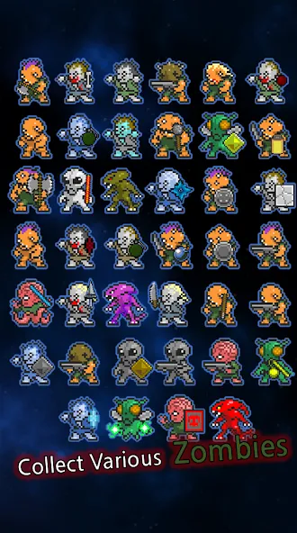 Grow Zombie VIP : Merge Zombie — скриншот 2