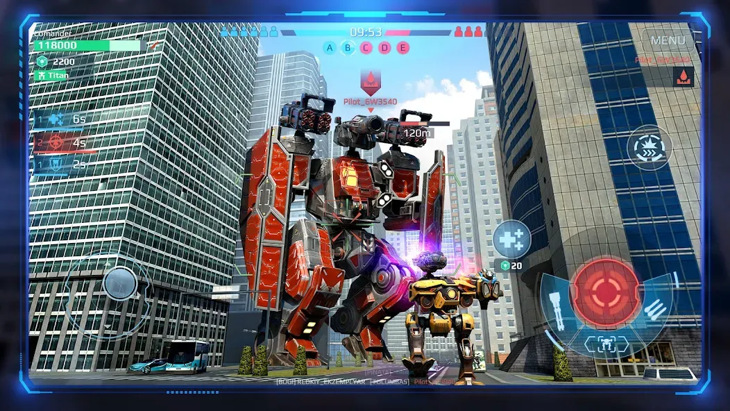 War Robots Multiplayer Battles — скриншот 1