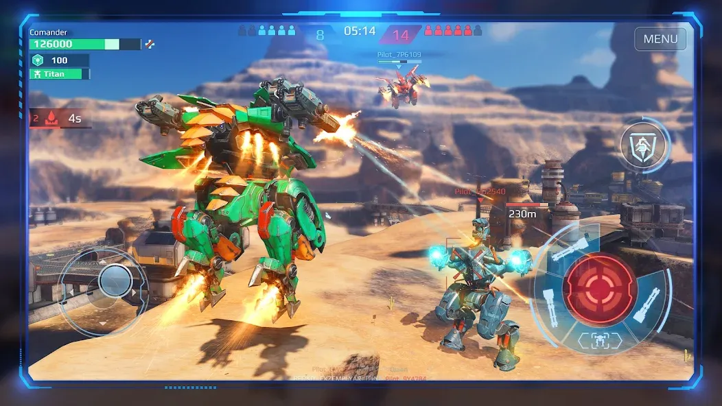 War Robots Multiplayer Battles — скриншот 2