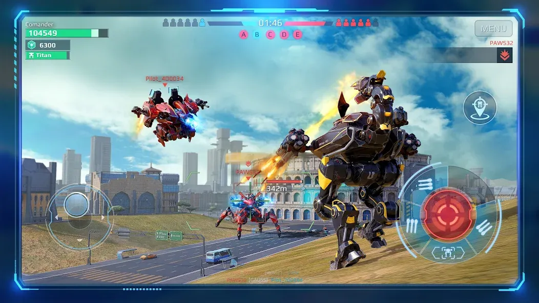 War Robots Multiplayer Battles — скриншот 4
