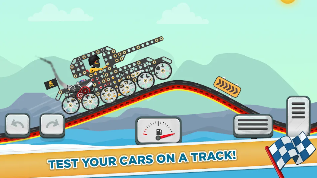 Car Builder & Racing for Kids — скриншот 3