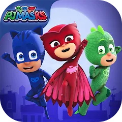Скачать взломанную PJ Masks™: Moonlight Heroes — Все персонажи разблокированы