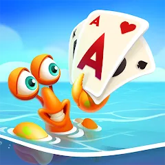 Взлом Undersea Solitaire Tripeaks на Андроид — Много денег и без рекламы