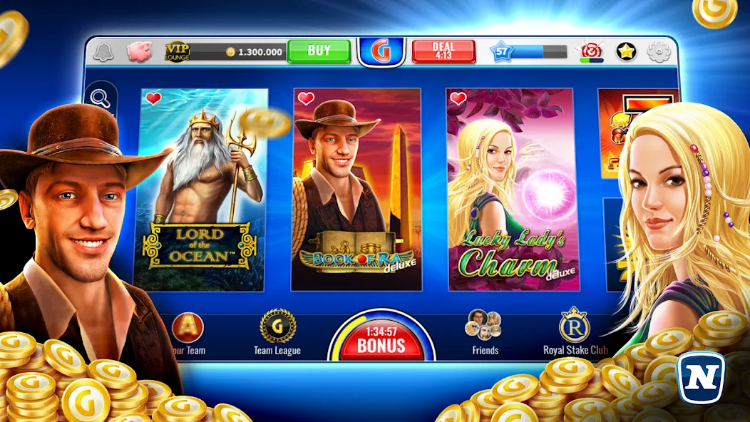 Gaminator Online Casino Slots — скриншот 1