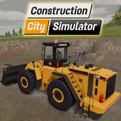 Взломанная Construction City Simulator — Все машины открыты