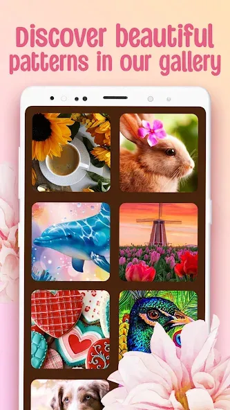 Cross-Stitch: Coloring Book — скриншот 4 Cross-Stitch: Coloring Book — скриншот 4