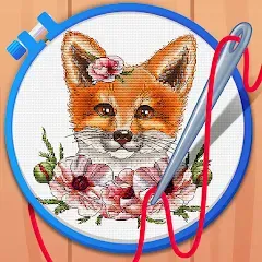 Скачать Cross Stitch Coloring Art MOD APK — Все разблокировано