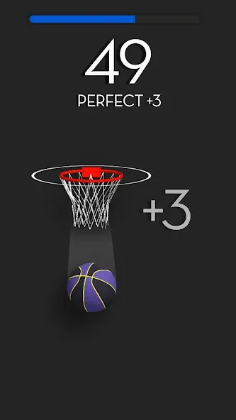 Dunk Stroke-3D Basketball — скриншот 2