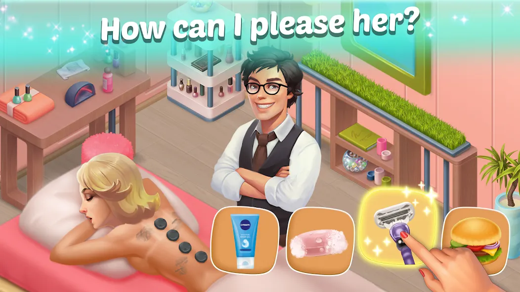 Family Hotel: love & match-3 — скриншот 1