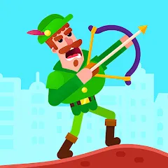 Bowmasters: Archery Shooting на Android — Много денег и всё разблокировано