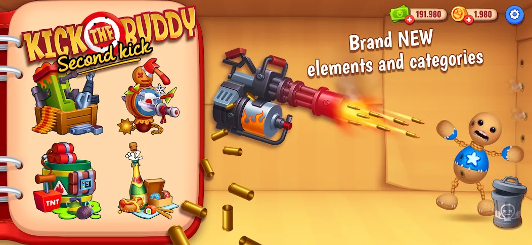 Kick the Buddy: Second Kick — скриншот 2 Kick the Buddy: Second Kick — скриншот 2