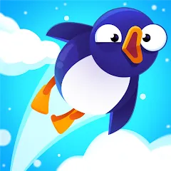 Скачать взломанную Bouncemasters: Penguin Games — Много денег и алмазов