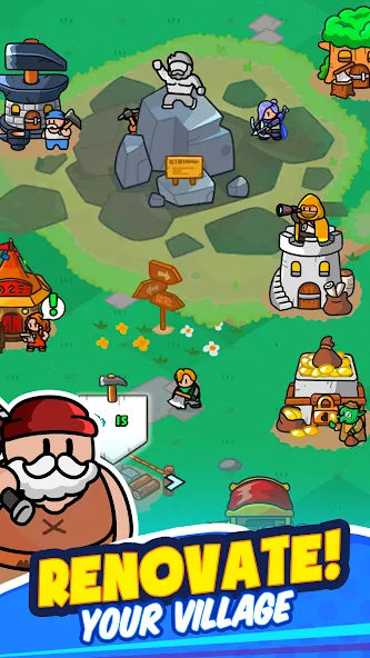 Rumble Heroes - Adventure RPG — скриншот 3