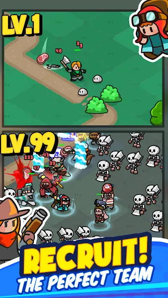 Rumble Heroes - Adventure RPG — скриншот 4