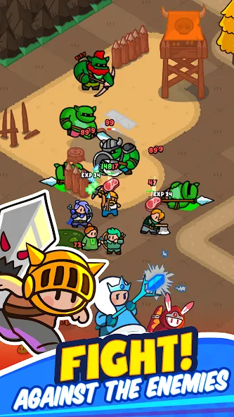 Rumble Heroes - Adventure RPG — скриншот 5