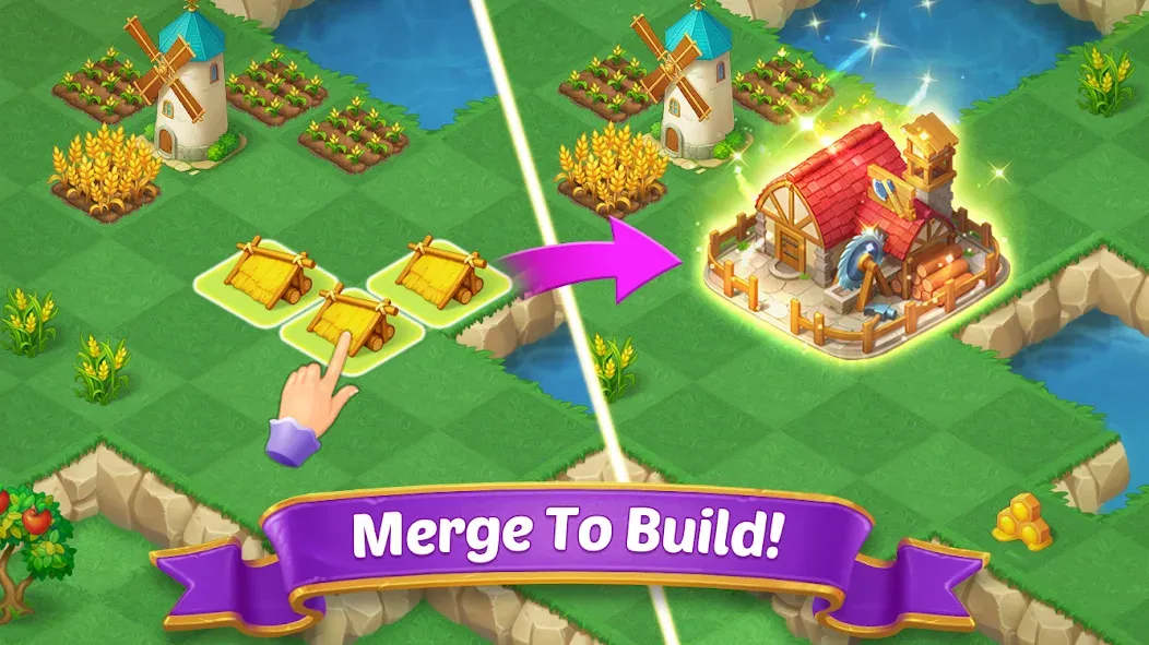 Merge Castle: Match 3 Puzzle — скриншот 3 Merge Castle: Match 3 Puzzle — скриншот 3