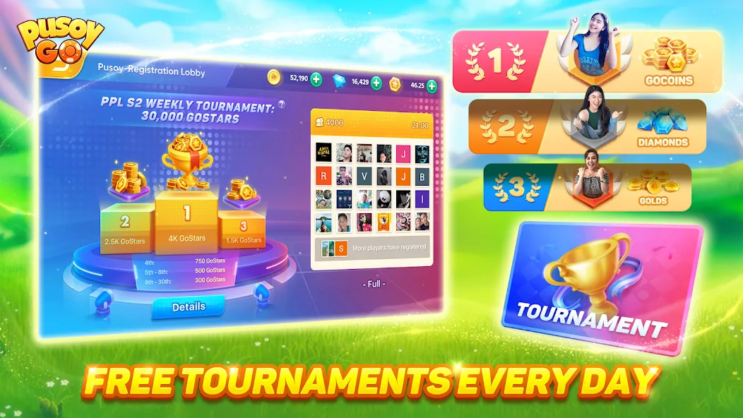 Pusoy Go-Competitive 13 Cards — скриншот 3 Pusoy Go-Competitive 13 Cards — скриншот 3