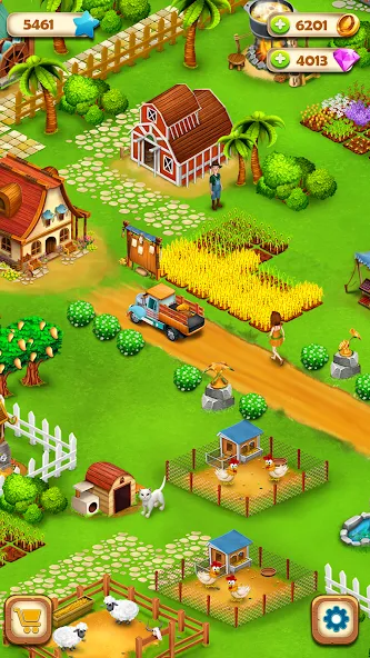 Country Valley Farming Game — скриншот 3