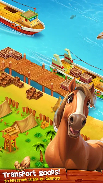 Country Valley Farming Game — скриншот 5