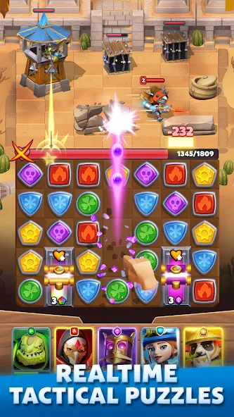 Puzzle Breakers: Champions War — скриншот 4