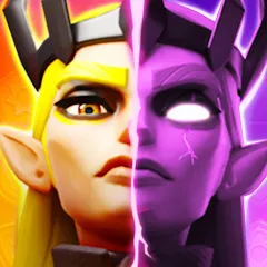 Скачать Puzzle Breakers: Champions War MOD на телефон — Бессмертие и много денег