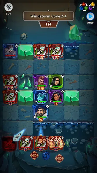 Friends & Dragons - Puzzle RPG — скриншот 5