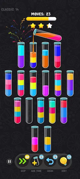 Color Water Sort Puzzle Games — скриншот 4