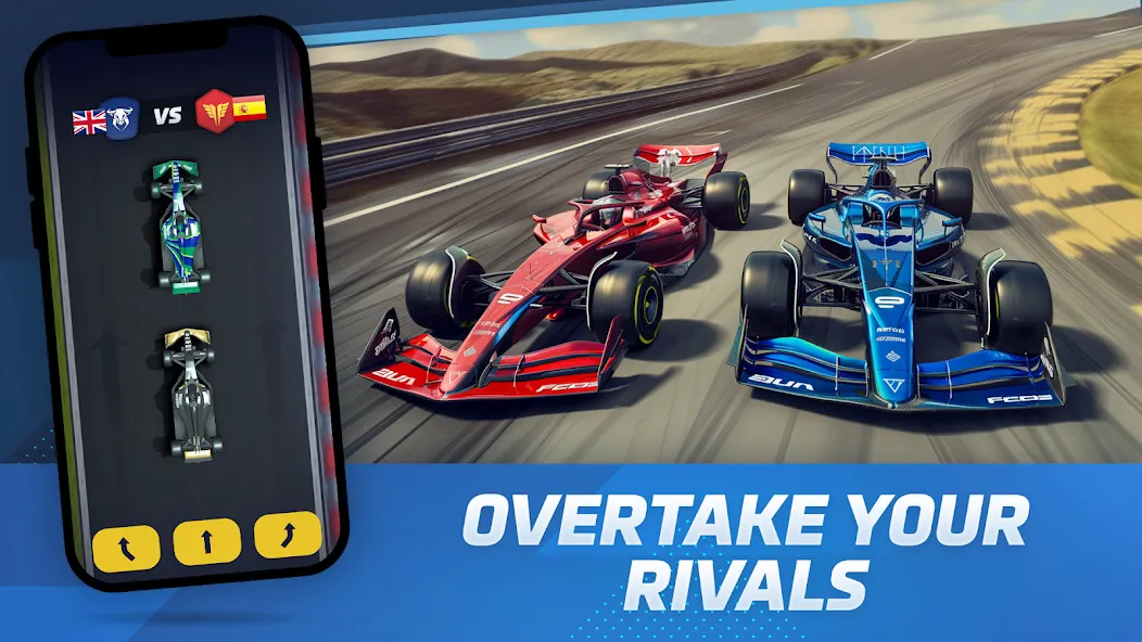Racing Rivals: Team Car Game — скриншот 1
