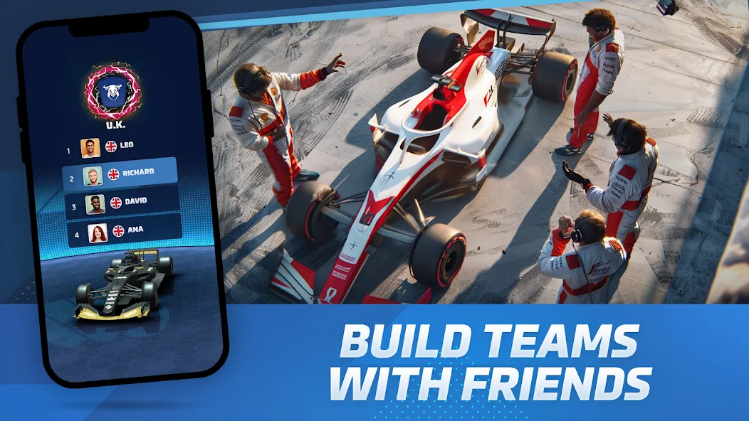Racing Rivals: Team Car Game — скриншот 2