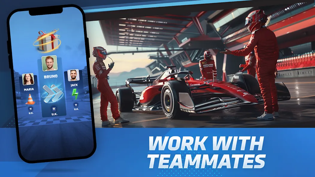 Racing Rivals: Team Car Game — скриншот 4