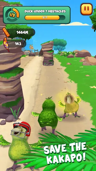 Kakapo Run: Animal Rescue Game — скриншот 3
