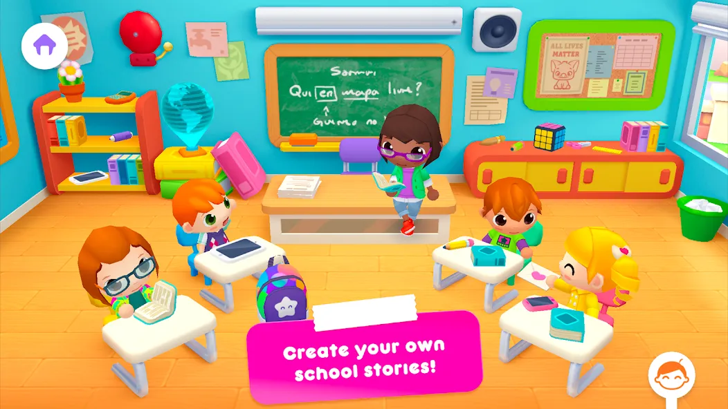 Sunny School Stories — скриншот 1 Sunny School Stories — скриншот 1