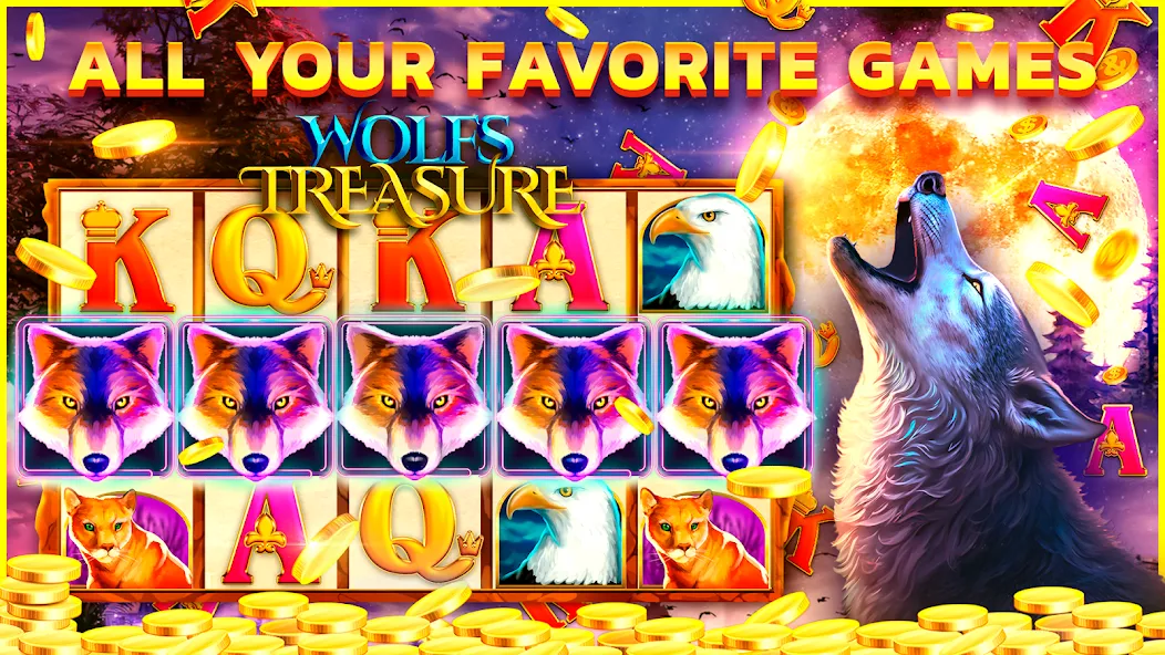 Legandary slots Casino Games — скриншот 1
