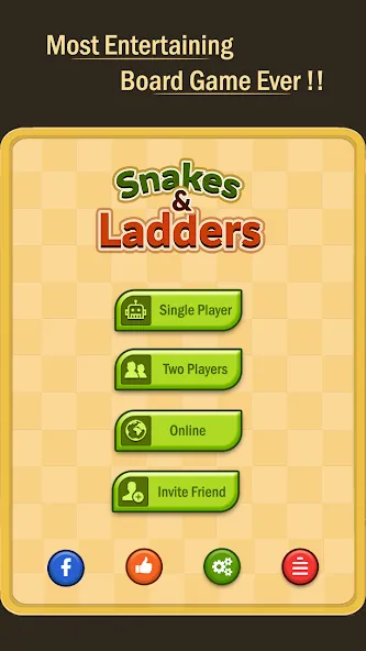 Snakes & Ladders: Online Dice! — скриншот 1 Snakes & Ladders: Online Dice! — скриншот 1