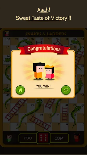 Snakes & Ladders: Online Dice! — скриншот 5
