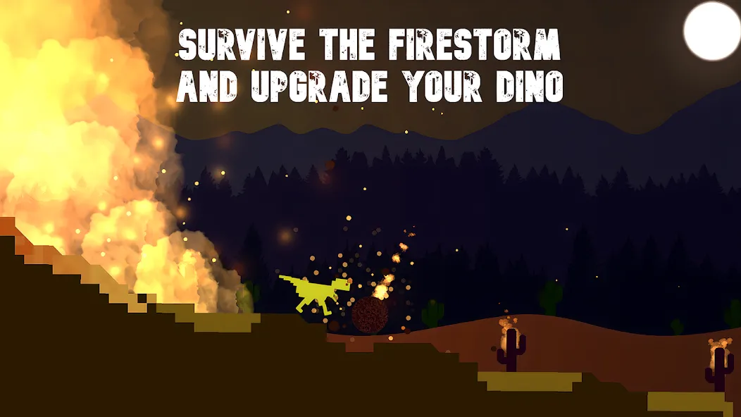Dino Run Survival — скриншот 1