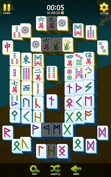Mahjong Blossom Solitaire — скриншот 3