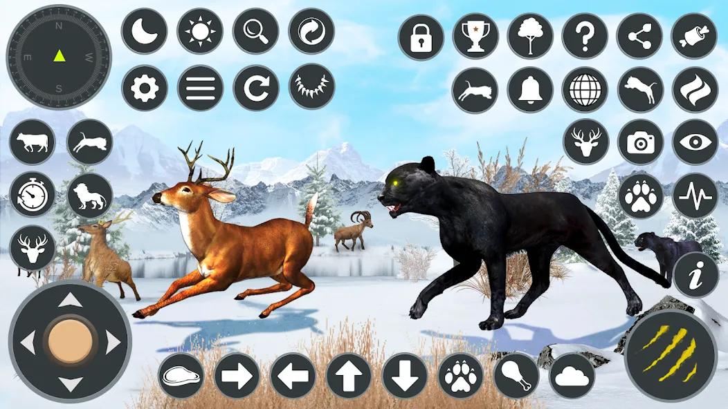 Wild Black Panther Games — скриншот 1